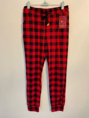 WOMENS PLAID PJ BOTTOMS